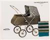 (SALESMANS SAMPLE ALBUM--BABY CARRIAGES) A period album with 36 photographs depicting the vast array of high-end baby carriages offere